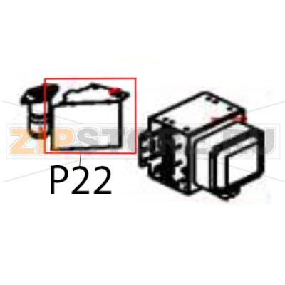 Air duct bracket Hurakan HKN-WP900M Air duct bracket Hurakan HKN-WP900MЗапчасть на деталировке под номером: P22