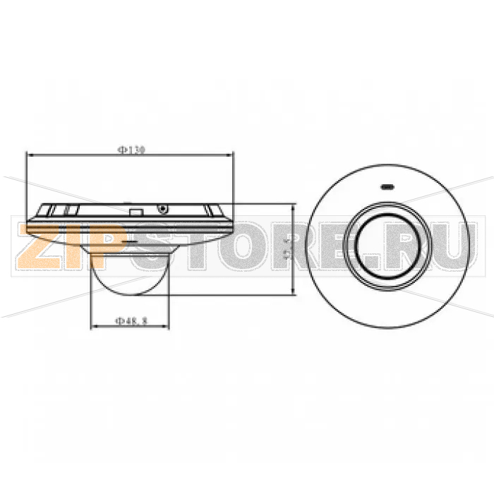 IP-камера Dahua DH-IPC-HDB4100FP-PT 