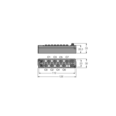 Модуль расширения для IP-Link Turck SNNE-0404D-0005 