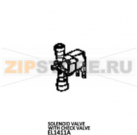 Solenoid valve with check valve Unox XVC 105E