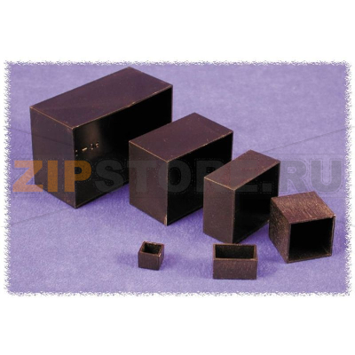 Корпус 75x75x40 мм, материал: пластик, черный, 1 шт Hammond 1596B114 