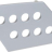 LEFT TOUCH PAD GRAY P4 - LEFT TOUCH PAD GRAY P4