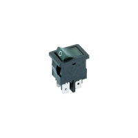 Переключатель клавишный 250 В/AC, 4 А, 2 x выкл/вкл, IP40, 1 шт Marquardt 1855.1108