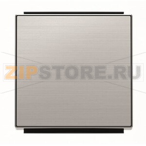 Клавиша для одноклавишных выключателей/переключателей/кнопок, нержавеющая сталь ABB 2CLA850100A1401 