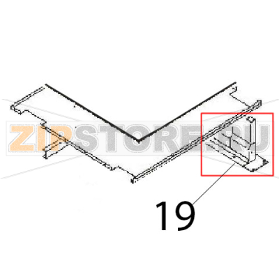 Small end support Angelo Po FM611E1 Small end support Angelo Po FM611E1Запчасть на деталировке под номером: 19