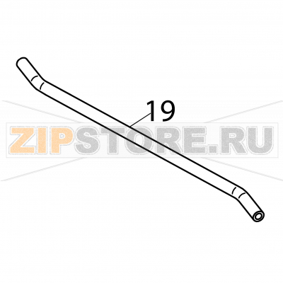Black rubber pipe Ø17*10 Fagor VPE-101 Black rubber pipe Ø17*10 Fagor VPE-101Запчасть на деталировке под номером: 19Название запчасти Fagor на английском языке: Black rubber pipe Ø17*10 VPE-101.