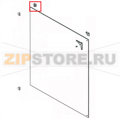 Discofermavetro interno teflon Garbin 10M   Discofermavetro interno teflon Garbin 10MЗапчасть на сборочном чертеже под номером: 5