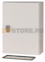 Щит металлический навесной с монтажной платой, ДхШхВ=150x300x400 мм Eaton CS-43/150