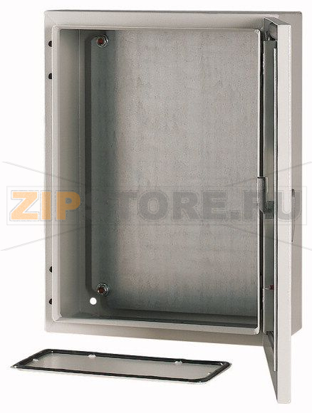 Щит металлический навесной с монтажной платой, ДхШхВ=150x300x400 мм Eaton CS-43/150 