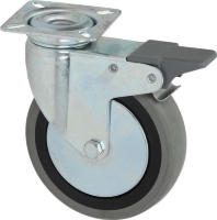 ДИСКОВОЕ ПОВОРОТНОЕ КОЛЕСО С ТОРОМОЗОМ