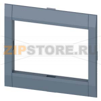 ДЕКОРАТИВНАЯ НАКЛАДКА 101,6 X 70,7 MM (W X H) ПРИНАДЛЕЖНОСТЬ ДЛЯ   4-ПОЛ. 3VA1 100/160 С ДОСТУПОМ К TMTU Siemens 3VA9054-0SB20