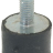АМОРТИЗАТОРЫ  Ø 20X15 MM M6 (2ШТ) - АМОРТИЗАТОРЫ  Ø 20X15 MM M6 (2ШТ)