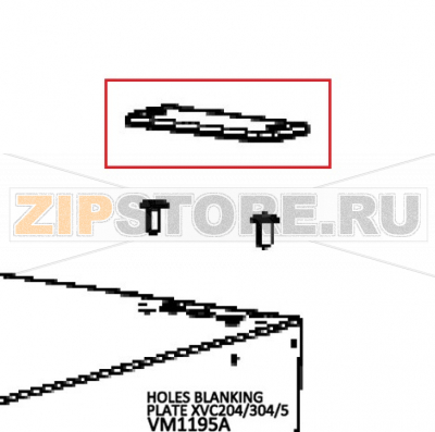 Holes blanking plate Unox XVC 505E Holes blanking plate Unox XVC 505EЗапчасть на деталировке под номером: 131Название запчасти на английском языке: Holes blanking plate Unox XVC 505E