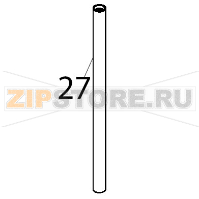 Rubber hose 12x19.5 Silanos E1000 Rubber hose 12x19.5 Silanos E1000Запчасть на деталировке под номером: 27