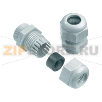 Ввод кабельный M20, пластик, 1 шт Weidmüller VG M20-K67 10-14