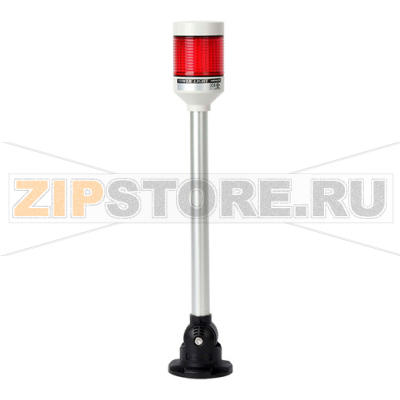 Колонна сигнальная, светодиодная, модульная, Ø: 56 мм Autonics PTE-DR-102-R 