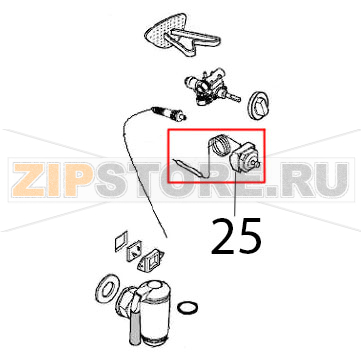 Safety thermostat Angelo Po 1A1PI2G Safety thermostat Angelo Po 1A1PI2GЗапчасть на деталировке под номером: 25