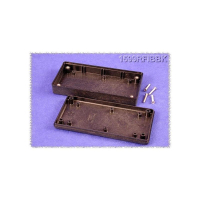 Корпус 130x65x25 мм, материал: пластик, черный, 1 шт Hammond 1599RFIBBK