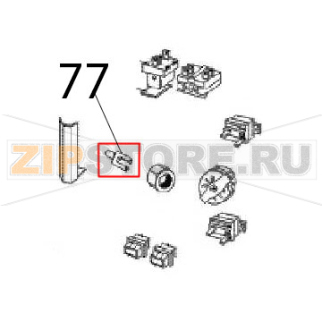 Feeler support Angelo Po FC241G Feeler support Angelo Po FC241GЗапчасть на деталировке под номером: 77