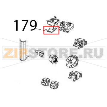 Shaped bar L&#039;&#039; Angelo Po FC241G Shaped bar L'' Angelo Po FC241GЗапчасть на деталировке под номером: 179
