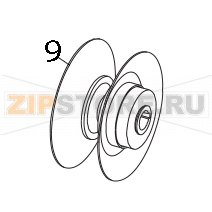 Variator pulley Sigma SPZ 120 Variator pulley Sigma SPZ 120Запчасть на деталировке под номером: 9