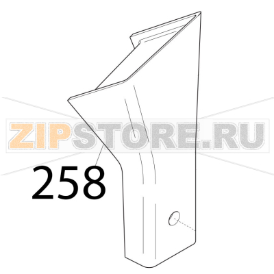 Gambo ossidato Sirman Canova 300 Gambo ossidato Sirman Canova 300Запчасть на деталировке под номером: 258
