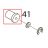 Dummy spacer Toshiba TEC B-SX4T-GS20-QM-R