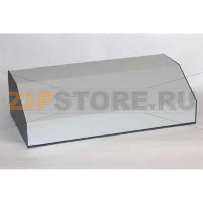 Корпус для пульта 180x350x100 мм, материал: алюминий, серый, 1 шт Hammond 519-0920 
