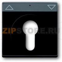 Накладка для выключателя жалюзи, антрацитовая ABB 1912.76