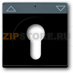 Накладка для выключателя жалюзи, антрацитовая ABB 1912.76 