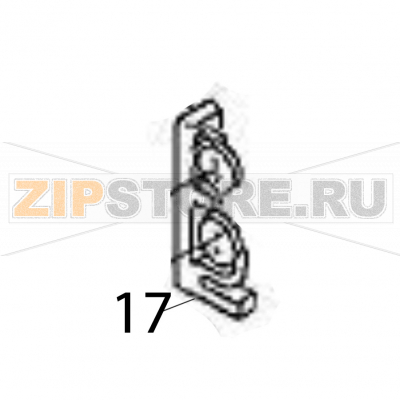 Feed line key Sato HR224 TT Feed line key Sato HR224 TTЗапчасть на деталировке под номером: 17Название запчасти на английском языке: Feed line key Sato HR224 TT.