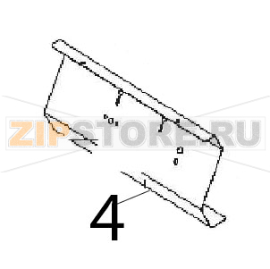 Upper control board Angelo Po 04WCP1EM Upper control board Angelo Po 04WCP1EMЗапчасть на деталировке под номером: 4