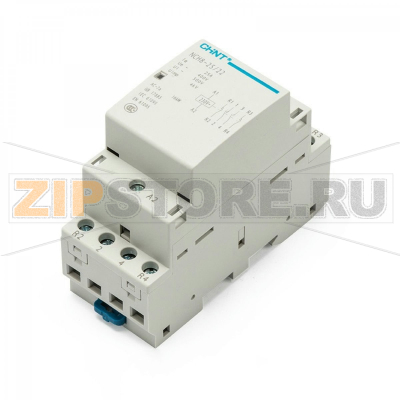 Контактор модульный 20 А, 24 В, 2НО+2НЗ, 50 Гц Chint NCH8-20/22 
