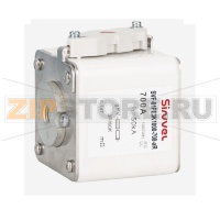 Предохранитель резьбовой 700 А, 1000 В/DС, габарит 3, высота: 81 мм Sinvel SVF-81FE3K1000-700-aR