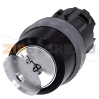АКТУАТОР ПОВОРОТНОГО ПЕРЕКЛЮЧАТЕЛЯ С КЛЮЧОМ RONIS, 22MM, КРУГЛ., ПЛАСТИК С МЕТАЛЛИЧЕСКИМ ФРОНТАЛЬНЫМ КОЛЬЦОМ, НОМЕР ЗАМКА SB30, С 2 КЛЮЧАМИ, 2 КОММУТАЦИОННЫХ ПОЛОЖЕНИЯ: O-I, С ФИКСАЦИЕЙ, УГОЛ ПОВОРОТА РУКОЯТКИ 90 ГРАД. : 10:30Ч./13:30Ч., ПОЛОЖЕНИЕ ИЗЪЯТИЯ
