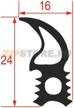 GASKET FOR OVEN DOOR 970x670 mm 