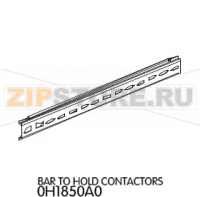 Bar to hold contactors Unox XBC 1005