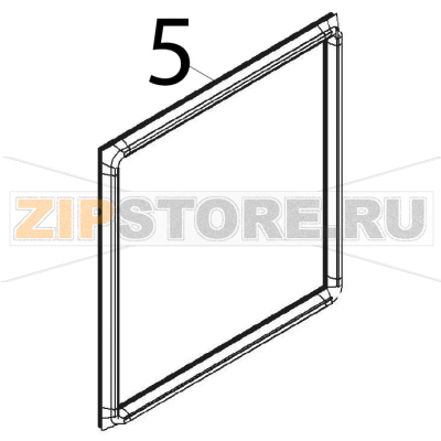 Front gasket 6.10 Angelo Po FX61E2 Front gasket 6.10 Angelo Po FX61E2Запчасть на деталировке под номером: 5