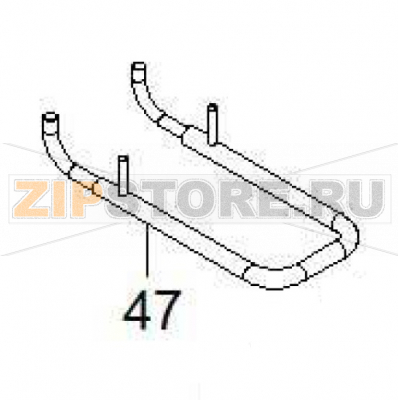 Cooler Sagi TF101S Cooler Sagi TF101SЗапчасть на деталировке под номером: 47Название запчасти на английском языке: Cooler Sagi TF101S