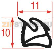 ПРОКЛАДКА ПАНЕЛИ УПРАВЛЕНИЯ 720x305 mm RATIONAL 5105.1011 