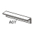 Middle assembly bracket-up Godex EZ-6200 plus