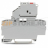 2-conductor fuse terminal block; with pivoting fuse holder; with end plate; for 5 x 20 mm miniature metric fuse; with blown fuse indication by LED; 12 - 30 V; for DIN-rail 35 x 15 and 35 x 7.5; 2.5 mm; Push-in CAGE CLAMP®; 2,50 mm; gray Wago 2002-1611/1 - 2-conductor fuse terminal block; with pivoting fuse holder; with end plate; for 5 x 20 mm miniature metric fuse; with blown fuse indication by LED; 12 - 30 V; for DIN-rail 35 x 15 and 35 x 7.5; 2.5 mm; Push-in CAGE CLAMP®; 2,50 mm; gray Wago 2002-1611/1
