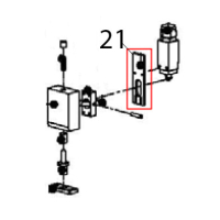 Microswitch support Escher PM 60-V