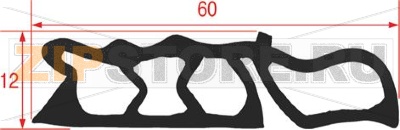 ПРОКЛАДКА РАМЫ ДУХОВКИ, 825 ММ RATIONAL 5105.1026P 