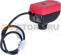 ACTUATOR WITH EXHAUST VALVE CONNECTOR