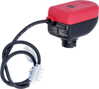 ACTUATOR WITH EXHAUST VALVE CONNECTOR
