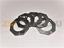 KIT 5PZ GUARNIZ.GRAFITE ARMATA 90x90x3 