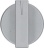 GAS KNOB ST./STEEL