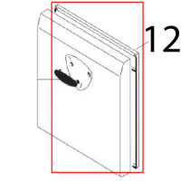 Counter door RH Angelo Po 0A1FR1G