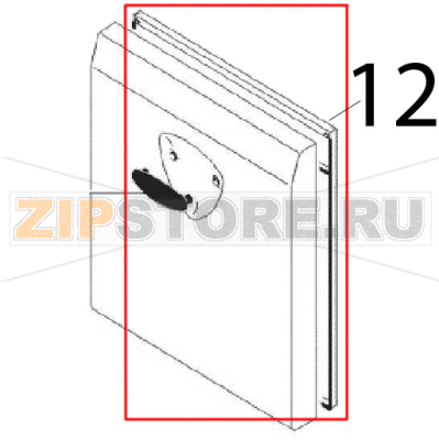 Counter door RH Angelo Po 0A1FR1G Counter door RH Angelo Po 0A1FR1GЗапчасть на деталировке под номером: 12